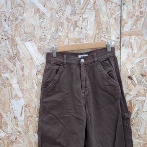 -GARAGE- High Waisted Brown Cargo Pants Size 0